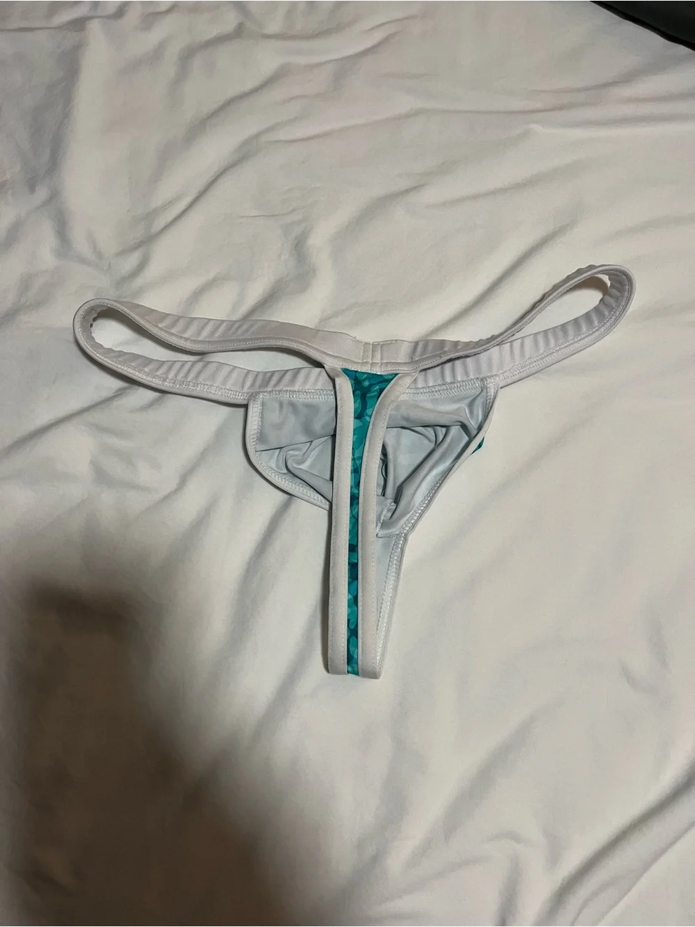 Teal Camo Men’s Swim briefs
